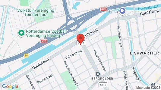 Apartments for rent i Rotterdam Noord - kort over placeringen