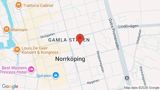 Apartments for rent i Norrköping - kort over placeringen