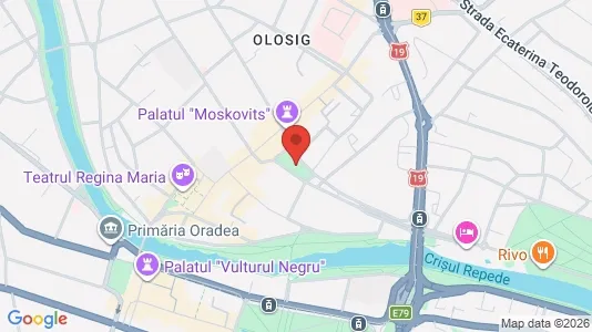 Apartments for rent i Oradea - kort over placeringen