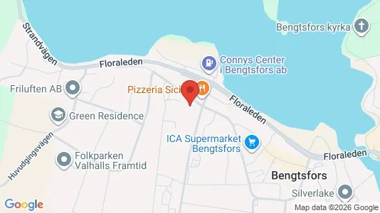 Apartments for rent i Bengtsfors - kort over placeringen