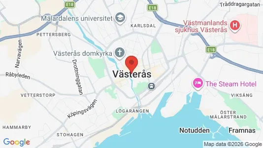Rooms for rent in Västerås - Photo from Google Street View