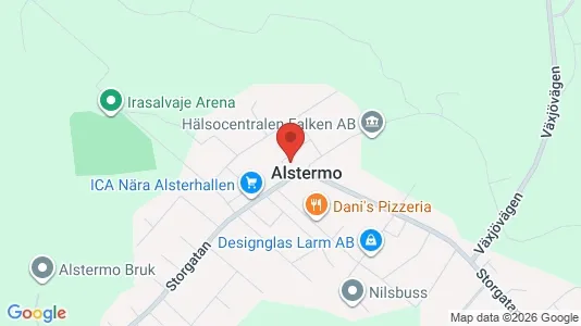 Apartments for rent i Uppvidinge - kort over placeringen