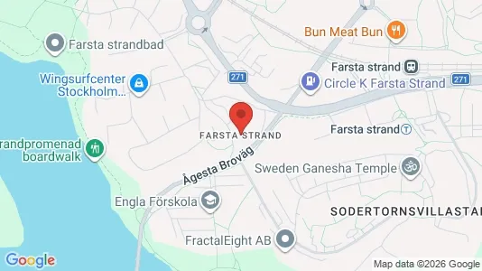 Apartments for rent i Stockholm South - kort over placeringen