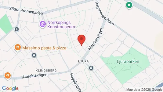 Apartments for rent i Norrköping - kort over placeringen