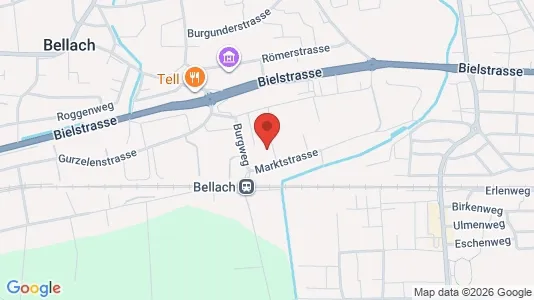 Apartments for rent i Lebern - kort over placeringen
