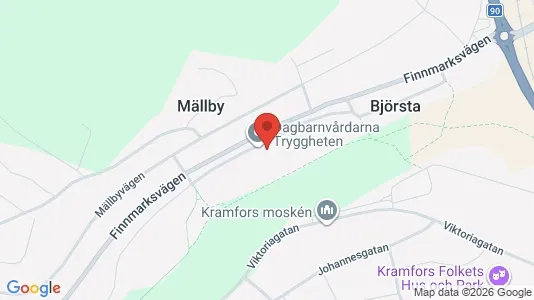 Apartments for rent i Kramfors - kort over placeringen