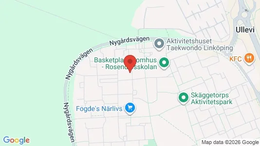 Apartments for rent i Linköping - kort over placeringen