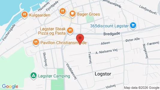 Apartments for rent i Løgstør - kort over placeringen