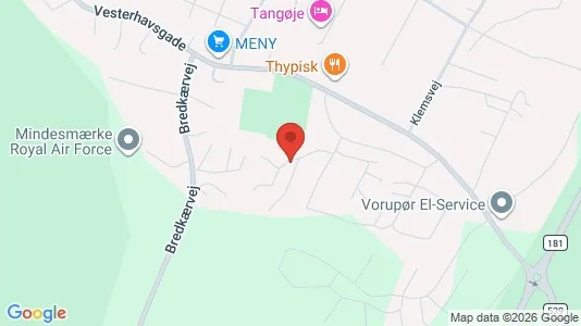 Apartments for rent i Thisted - kort over placeringen