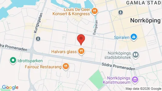 Apartments for rent i Norrköping - kort over placeringen