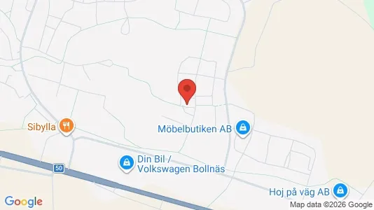 Apartments for rent i Bollnäs - kort over placeringen