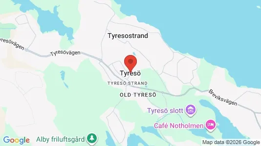Apartments for rent i Tyresö - kort over placeringen