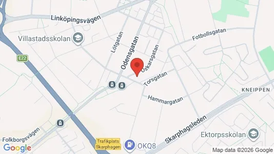 Apartments for rent i Norrköping - kort over placeringen