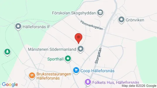 Apartments for rent i Flen - kort over placeringen