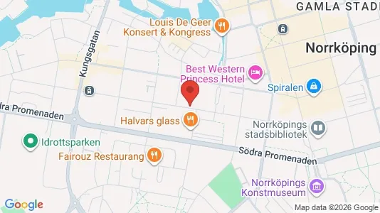 Apartments for rent i Norrköping - kort over placeringen