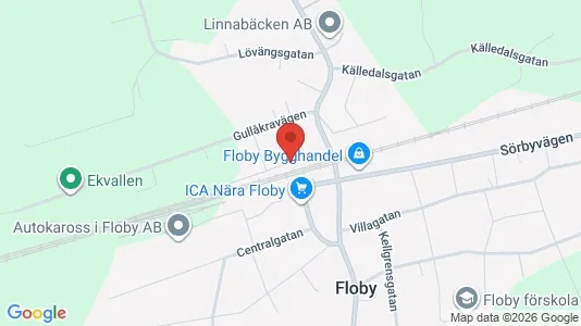 Apartments for rent i Falköping - kort over placeringen
