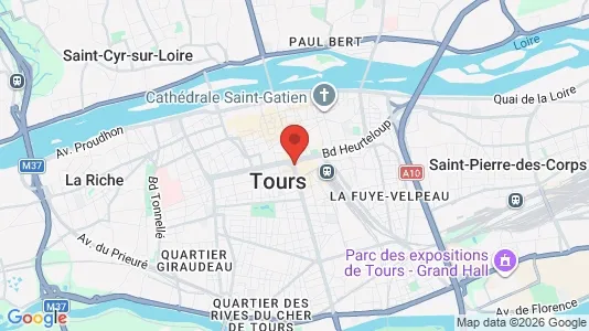 Apartments for rent in Tours - Photo from Google Street View