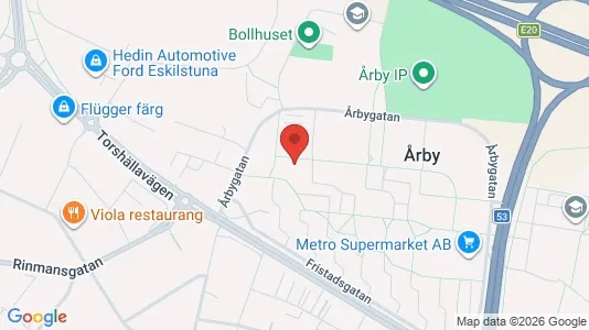 Apartments for rent i Eskilstuna - kort over placeringen