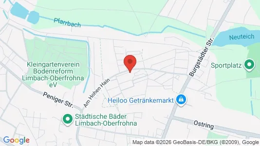 Apartments for rent i Zwickau - kort over placeringen