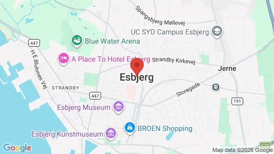 Apartments for rent in Esbjerg Center - Photo from Google Street View