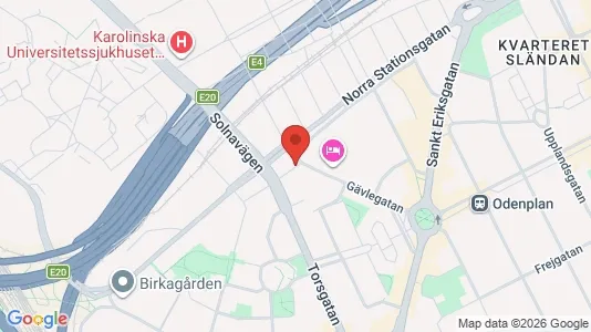 Apartments for rent i Vasastan - kort over placeringen