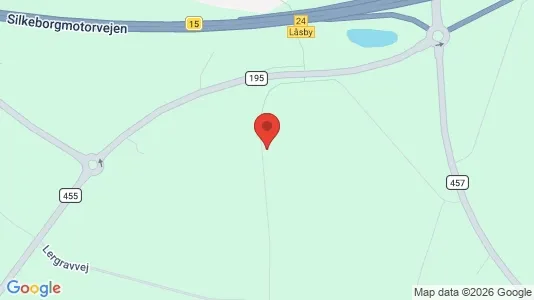 Apartments for rent i Låsby - kort over placeringen