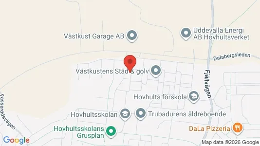 Apartments for rent i Uddevalla - kort over placeringen