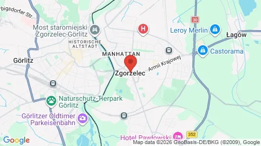 Apartments for rent in Zgorzelecki - Photo from Google Street View