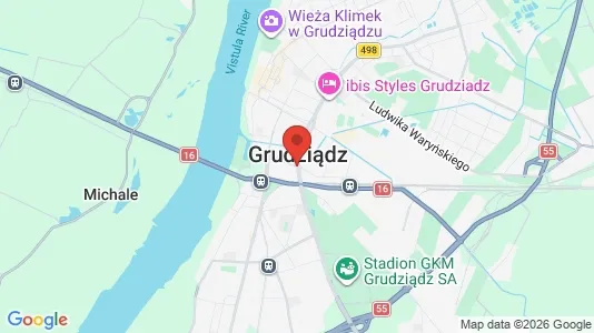 Apartments for rent in Grudziądz - Photo from Google Street View