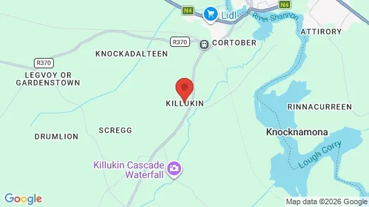 Apartments for rent i Killukin - kort over placeringen