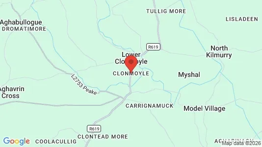 Apartments for rent i Clonmoyle - kort over placeringen