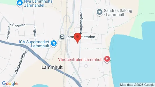 Apartments for rent i Växjö - kort over placeringen