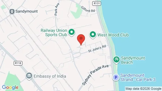 Apartments for rent i Dublin 4 - kort over placeringen