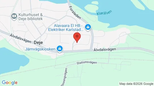 Apartments for rent i Forshaga - kort over placeringen