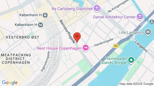 Apartments for rent i Vesterbro - kort over placeringen
