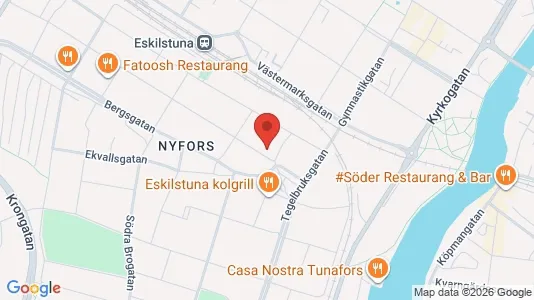 Apartments for rent i Eskilstuna - kort over placeringen