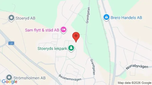 Apartments for rent i Tranås - kort over placeringen