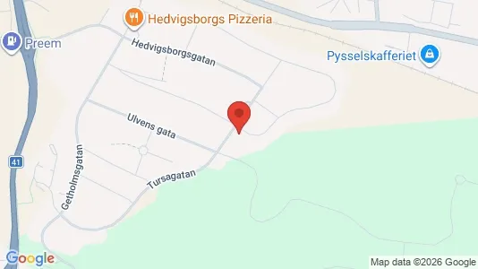 Apartments for rent i Borås - kort over placeringen