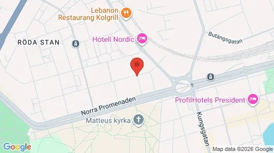 Apartments for rent i Norrköping - kort over placeringen
