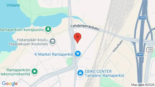 Apartments for rent i Tampere Eteläinen - kort over placeringen