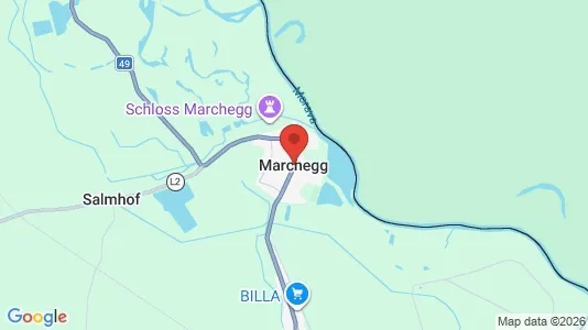 Apartments for rent i Marchegg - kort over placeringen