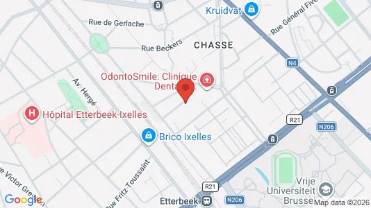 Apartments for rent in Brussels Etterbeek - Photo from Google Street View
