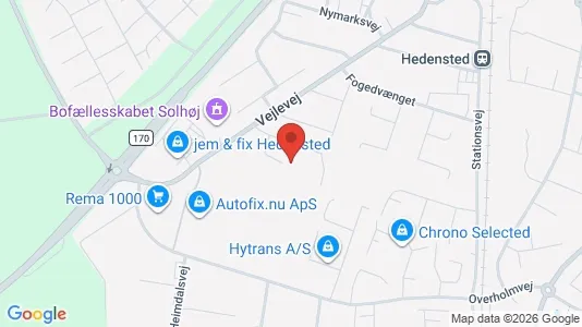 Apartments for rent in Hedensted - Photo from Google Street View