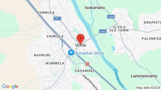 Houses for rent in Ulvila - Photo from Google Street View