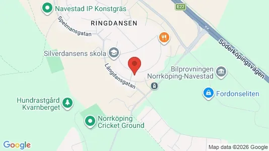 Apartments for rent i Norrköping - kort over placeringen