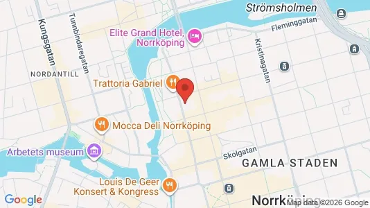 Apartments for rent i Norrköping - kort over placeringen