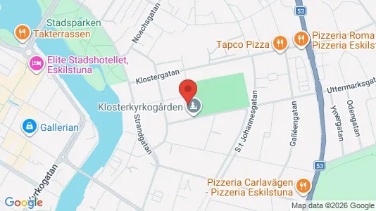 Apartments for rent i Eskilstuna - kort over placeringen