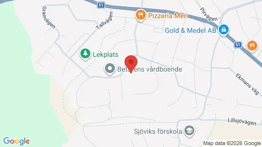 Apartments for rent i Finspång - kort over placeringen