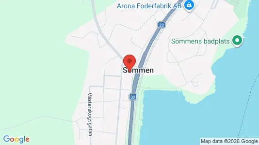 Apartments for rent i Tranås - kort over placeringen