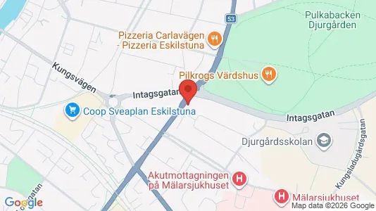 Apartments for rent i Eskilstuna - kort over placeringen